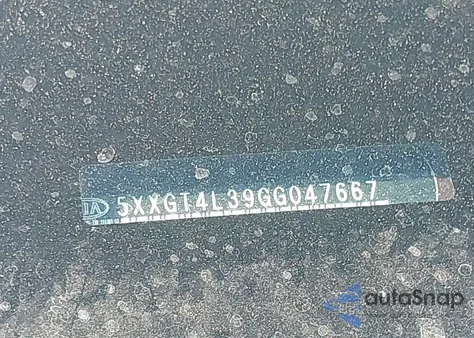 2016 Kia Optima Lx из США, поврежденный, VIN 5XXGT4L39GG047667